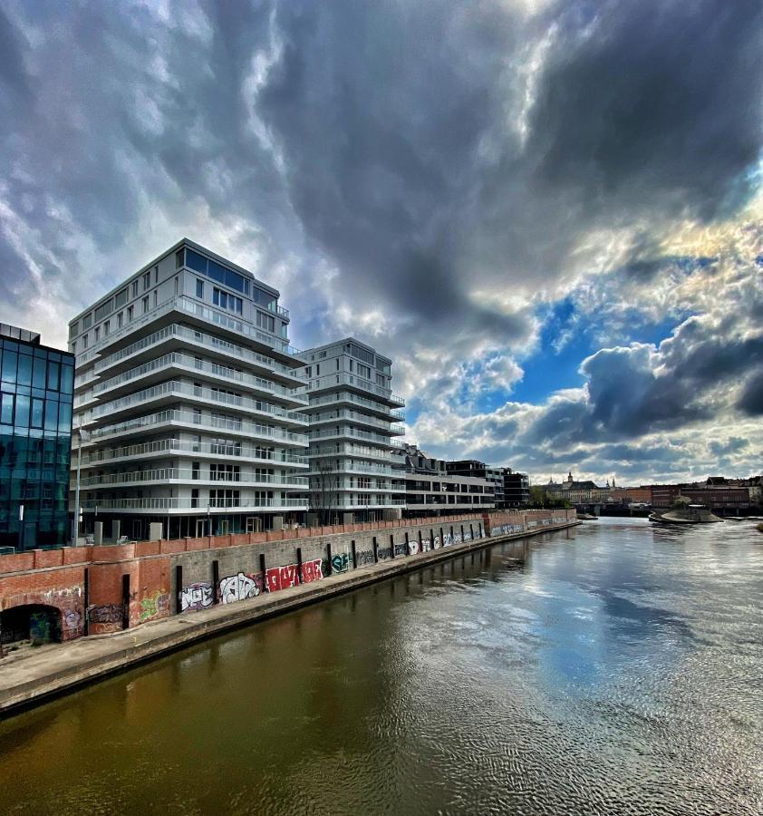 Piekny Apartament Nad Odra W Centrum Wroclawia Buitenkant foto